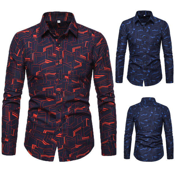 Elegantna muška košulja s klasičnim ovratnikom i pripijenim modelom na gumbe