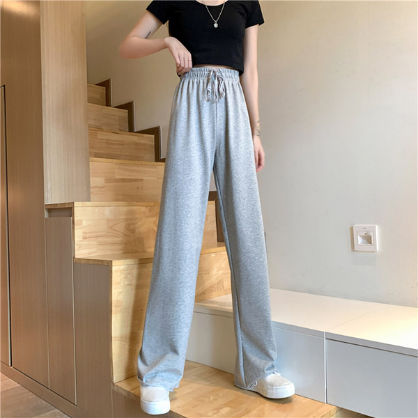 Ежедневен дамски панталон  с връзки и ластик