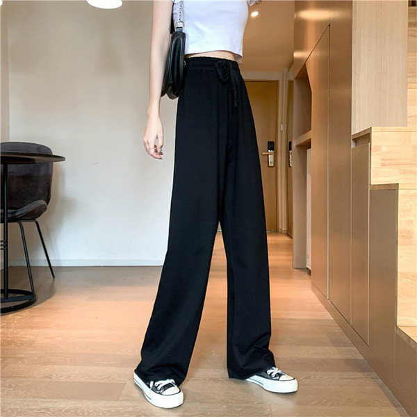 Ежедневен дамски панталон  с връзки и ластик