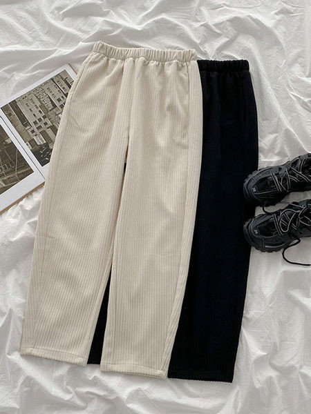 Дамски ежедневен спортен панталон с висока ластична талия 