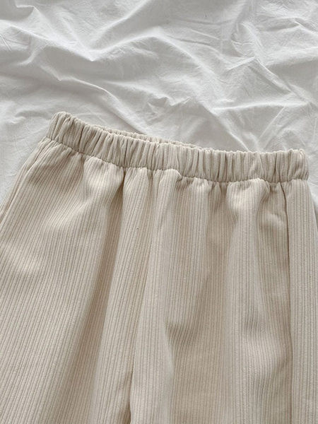 Дамски ежедневен спортен панталон с висока ластична талия 