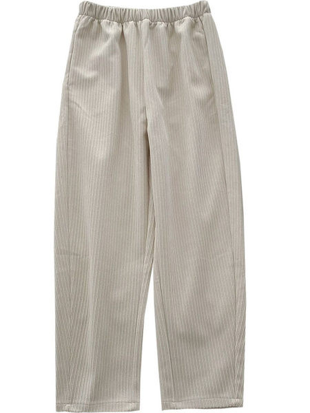 Дамски ежедневен спортен панталон с висока ластична талия 