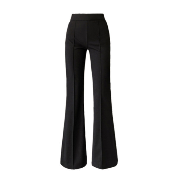 Актуален дамски панталон с висока талия-тип чарлстон