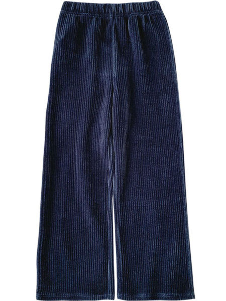 Ženske baršunaste hlače s elastičnim strukom u tri boje