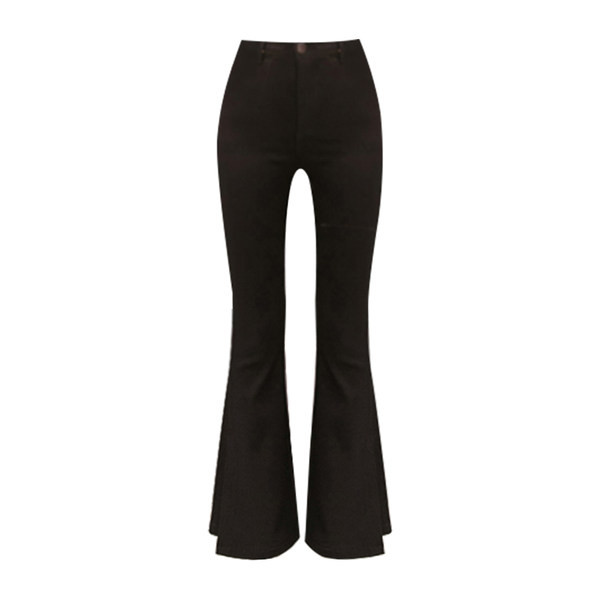 Pantaloni moderni de dama cu nasture Charleston