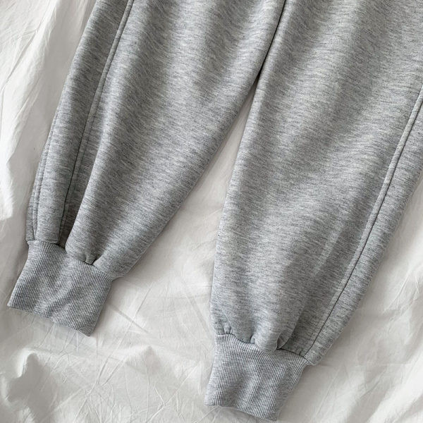 Дамски модерен панталон  с ластична талия и връзки 