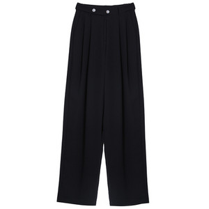 Γυναικείο φαρδύ παντελόνι σε δύο χρώματα με ψηλή μέση