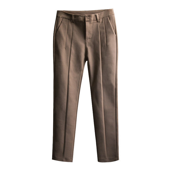 Pantaloni moderni de dama cu buzunar in mai multe culori