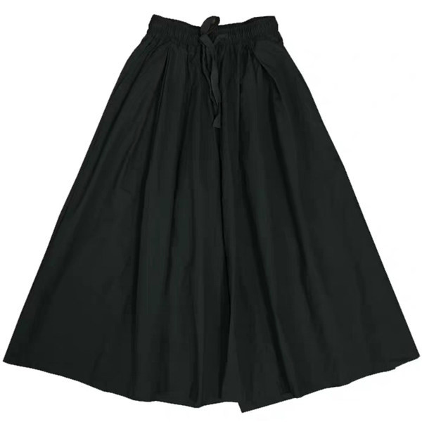 Καθημερινά φαρδιά παντελόνια με κορδόνια και ελαστική μέση