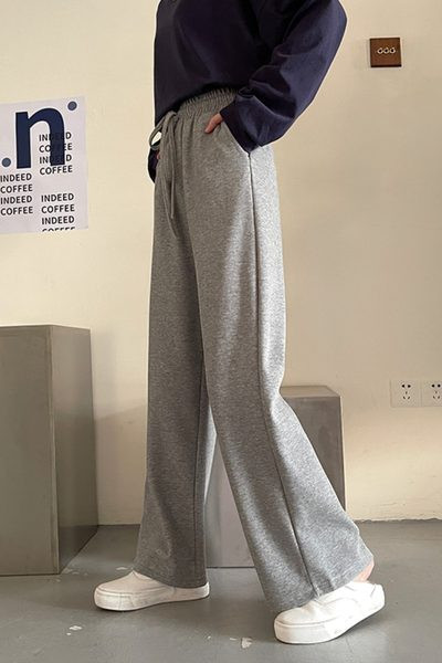 Pantaloni casual dama cu sireturi - model lat