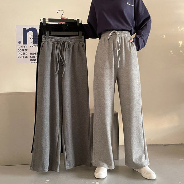 Pantaloni casual dama cu sireturi - model lat