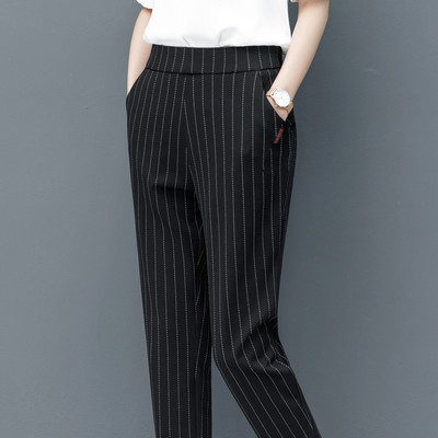 Pantaloni de primavara dama cu talie inalta - doua modele