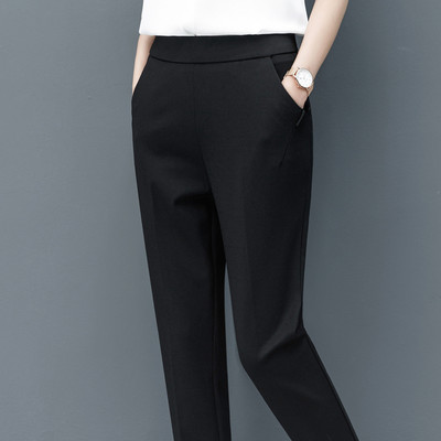 Pantaloni de primavara dama cu talie inalta - doua modele