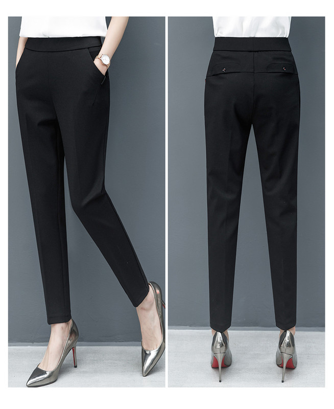 Pantaloni de primavara dama cu talie inalta - doua modele