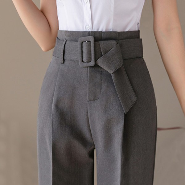 Pantaloni de dama la moda cu curea si bustiera