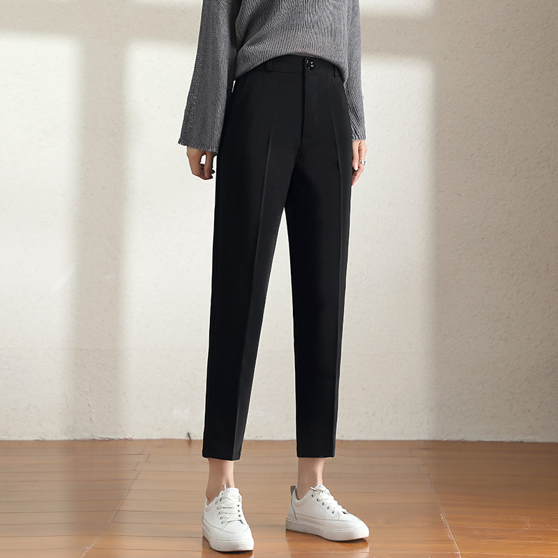 Pantaloni dama - model drept in mai multe culori