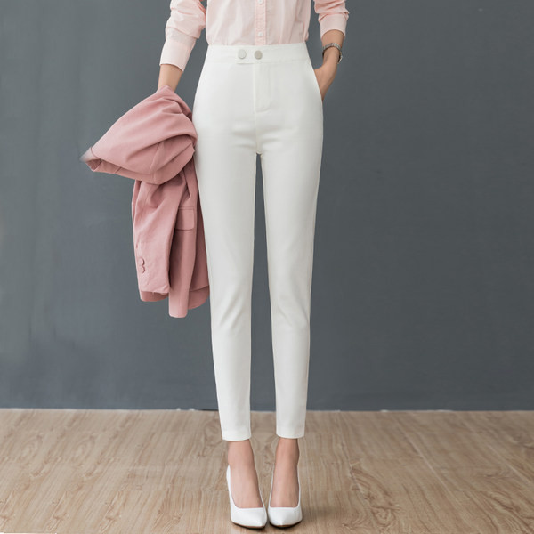 Novi model ženskih hlača - visoki struk više boja