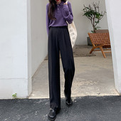 Pantaloni casual dama - model larg in mai multe culori