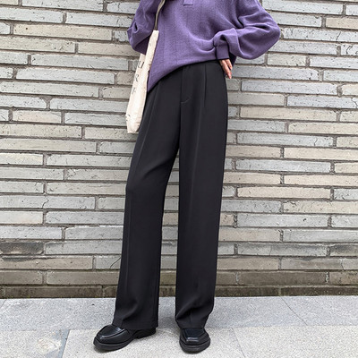 Pantaloni casual dama - model larg in mai multe culori