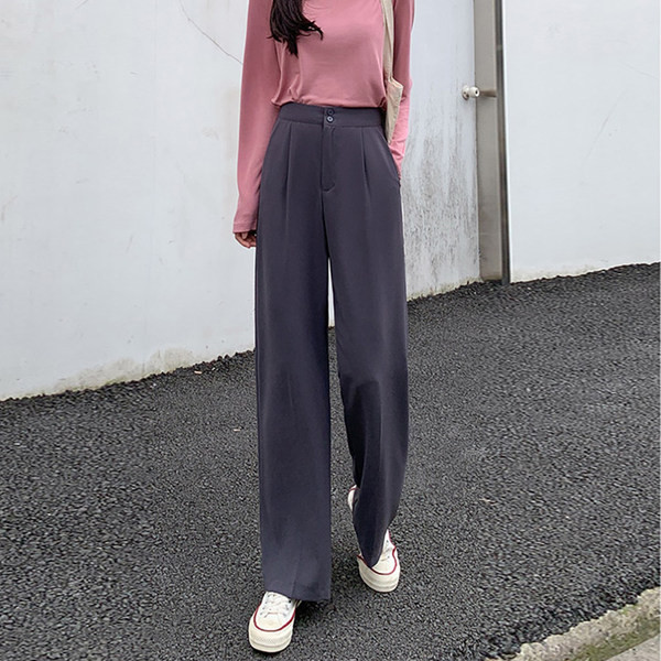 Pantaloni casual dama - model larg in mai multe culori