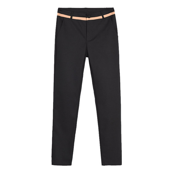 Pantaloni eleganti de dama Model Slim cu buzunar