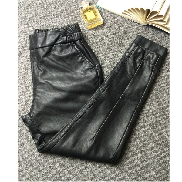 Pantaloni sport casual dama cu talie inalta