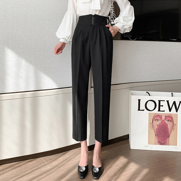 Ženske hlače s visokim strukom i bustierom - dvije boje