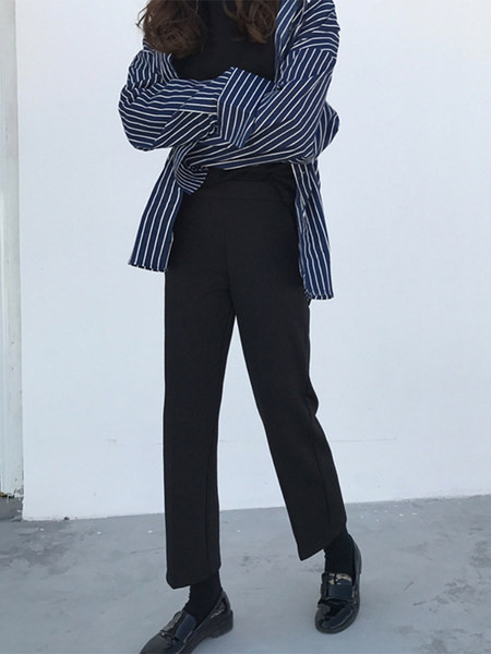 Pantaloni casual dama de primavara cu lungime 9/10