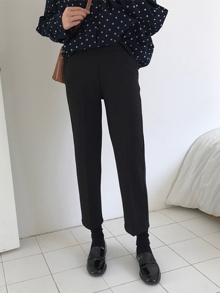 Pantaloni casual dama de primavara cu lungime 9/10