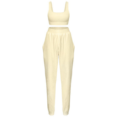 Set de pantaloni sport și bustieră de damă modern