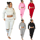 Γυναικείο καθημερινό αθλητικό σετ παντελόνι και κοντή μπλούζα