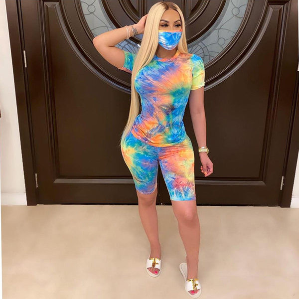 Moderni ženski komplet bluza i pantalone 3/4 dužine