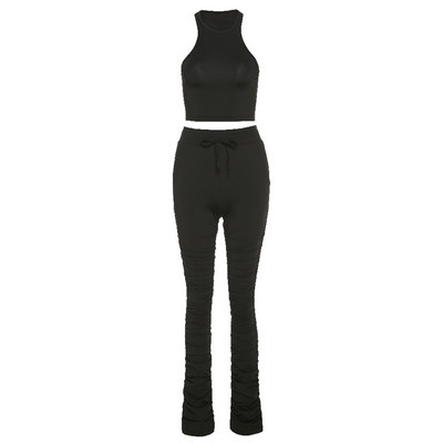 Ženski casual komplet poprsja i tajica na vezice