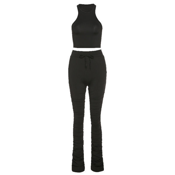 Ženski casual komplet poprsja i tajica na vezice