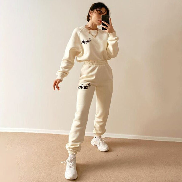 Ženski casual sportski komplet hlače i bluza