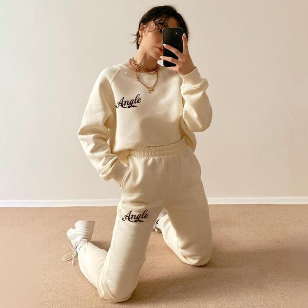 Ženski casual sportski komplet hlače i bluza