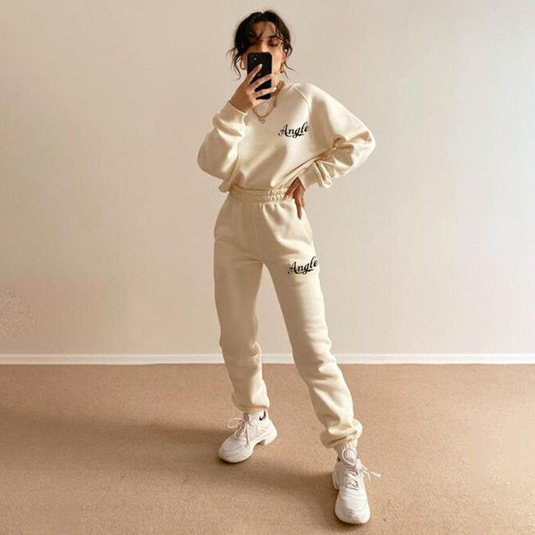 Ženski casual sportski komplet hlače i bluza