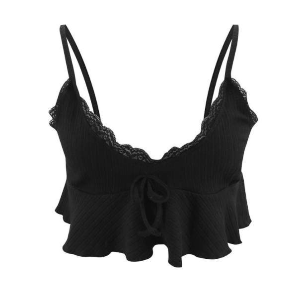 Set de pantaloni scurți și maiou cu cravate pentru femei