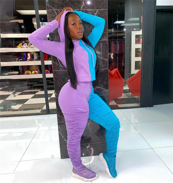 Set de dama de bluza din doua piese cu cravate si pantaloni