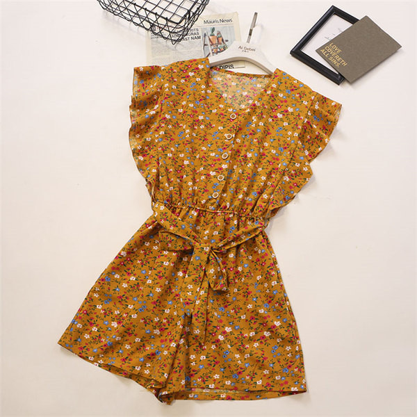 Salopete de dama actuale cu motive florale