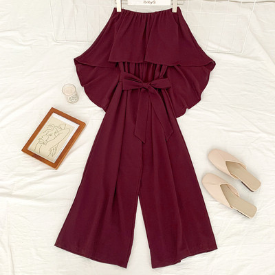 Salopeta larga dama cu curea in mai multe culori