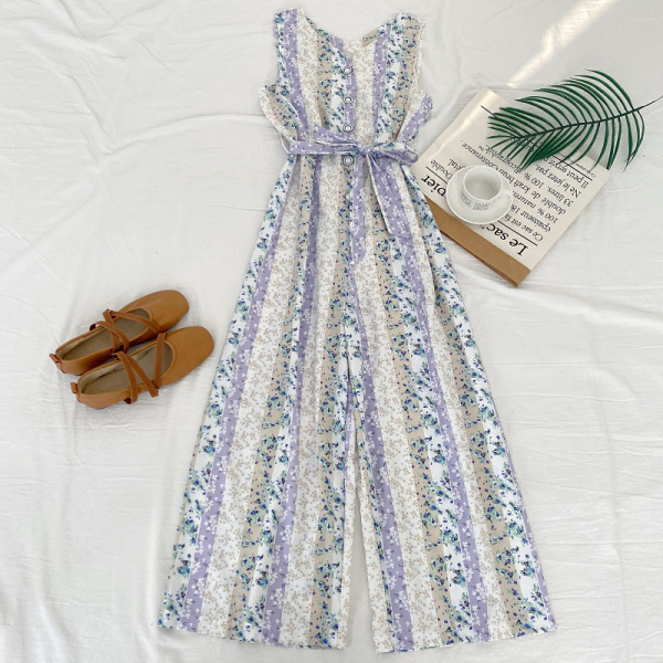 Salopeta casual dama cu centura si nasturi - mai multe culori