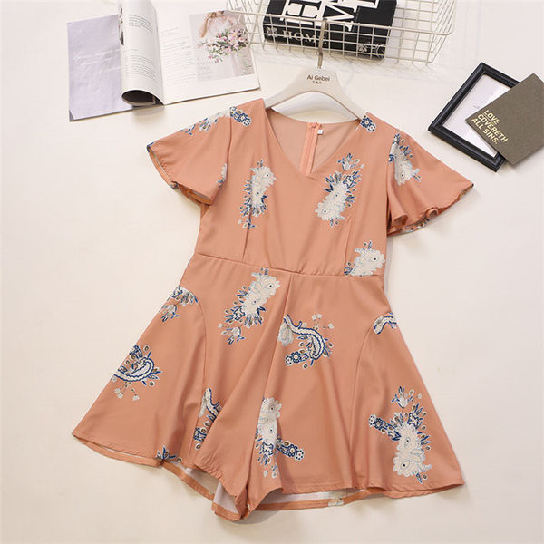 Salopeta de dama model lat cu maneca scurta