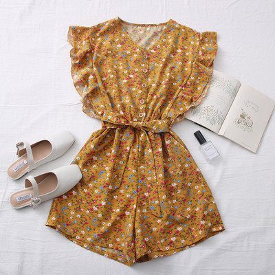 Salopeta scurta de dama cu curea si bucle in mai multe culori