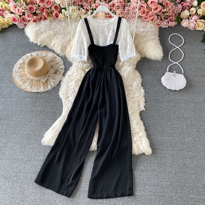 Salopeta lunga de dama in trei culori potrivita pentru vara