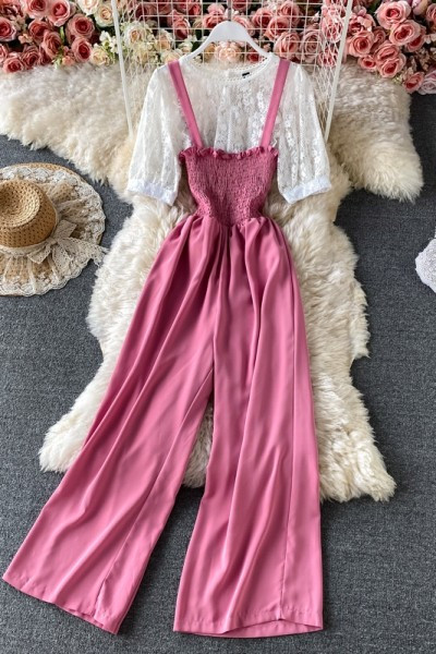 Salopeta lunga de dama in trei culori potrivita pentru vara