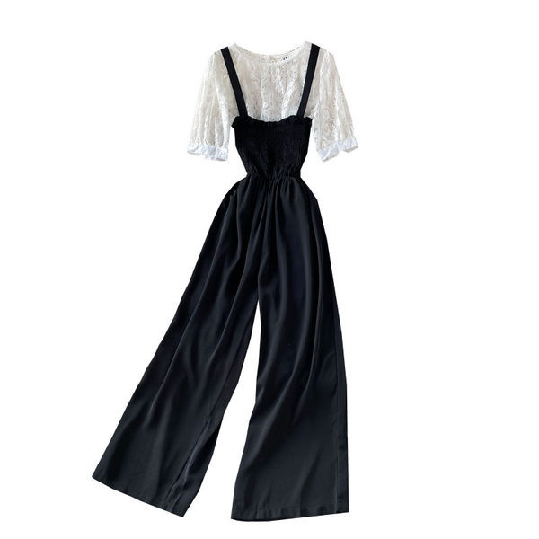 Salopeta lunga de dama in trei culori potrivita pentru vara