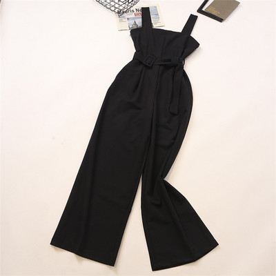 Γυναικεία καθημερινή ολόσωμη φόρμα με ζώνη