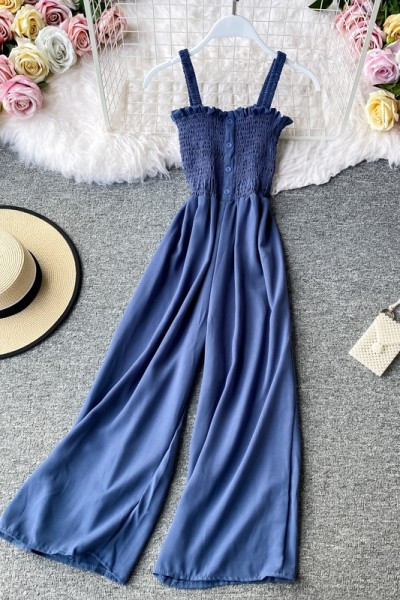 Ilgi moteriški kombinezonai su tamprėmis ir petnešėlėmis