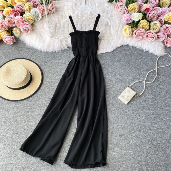 Ilgi moteriški kombinezonai su tamprėmis ir petnešėlėmis